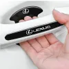 Naklejki ochronne pod klamki samochodu LEXUS MOCNA FOLIA do auta 8 szt